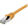 EXERTIS CONNECT Cat 6A S/FTP Patch Cable, 5 m, Orange 858536