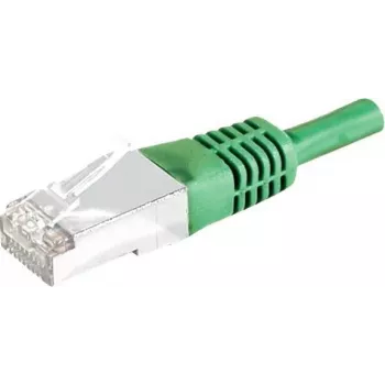 EXERTIS CONNECT Cat.6A S/FTP Patch Cable, 2m, Green 858348