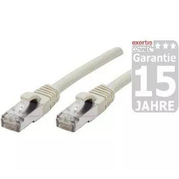 Exertis Connect 858413 Cat6a S/FTP Network Cable, 25 m, Grey