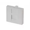 EXERTIS CONNECT Dexlan Faceplate Insert 45 x 45 mm for 1 Keystone Module, Signal White RAL 9003 (911722)