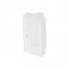 Exertis Connect Dexlan Modular Outlet Empty 45 x 22.5 mm for 2 x RJ45 Keystone Flush Mounting RAL 9003 Signal White 911731