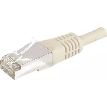 EXERTIS CONNECT Cat.6a F/UTP Patch Cable, 3.0 m, Grey, 10 Gbps, Slim Snagless Boot 859506