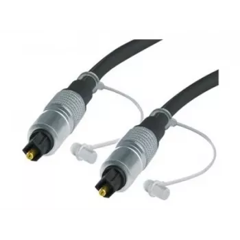 EXERTIS CONNECT professional digital optical audio cable, Toslink plug to Toslink plug, 2.0 m, black 987998