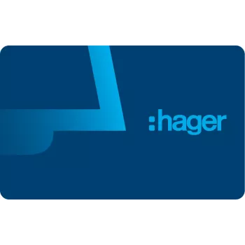 Hager RTH303X transponder card for ODT 2.0 video touch display outdoor station