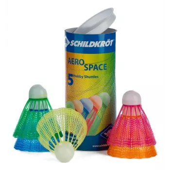 SCHILDKROT Aerospace Plastic Leisure Shuttlecock in Resealable Box, 1 Piece (970910)