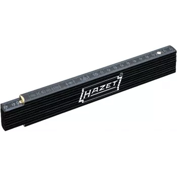 HAZET 2154-200 Folding Rule 2 m Beech Wood Metric Double-Sided