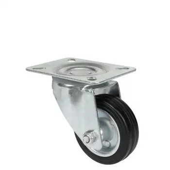 Wagner design yourself Swivel Castor RO 6184 Silver 75 mm 50 kg 4618401