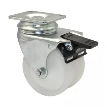 Wagner design yourself ECO RO 3277 twin wheel swivel castor 32 mm White/Grey (3327701)