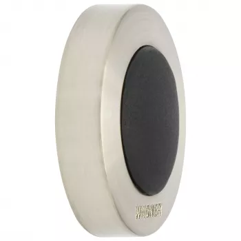 Wagner design yourself EH 5140 Wall Door Stop Screw or Glue, Zinc Die-Cast and Solid Rubber (15514011)