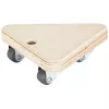 Wagner design yourself Transport Roller MM 1313 Birch 140 x 140 x 43 mm, 100 kg Load Capacity, 4 Swivel Castors 20131301