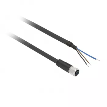 TMSS GERMANY Telemechanique Sensors M12 socket straight 5-Pin 5m PVC sensor cable XZCP0566L5