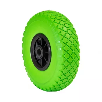 Wagner design yourself wheelbarrow wheel solid rubber RO 8262 Green 260 mm 4826201