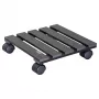 WAGNER Multi Roller WPC Anthracite 60 Double Wheels 60kg Square (20050001)
