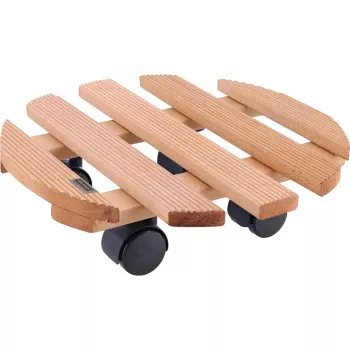 WAGNER Multiroller Country Chestnut Brown Round Plant Roller 20018201