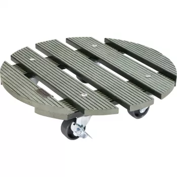 WAGNER design yourself Plant Roller GH0528 Plastic, Ø 29 cm Dark Green Round, 1 Piece 20052801