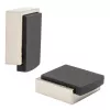 Wagner design yourself EH 5159 Wall Door Stopper Screw or Glue, Zinc Die-Cast and Solid Rubber (15515911)