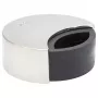 Wagner design yourself EH 5151 Door Stopper Zinc Die-Cast with Rubber Buffer, Chrome-Plated, Ø50 mm, for Screwing, Silver 15515111