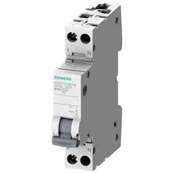 Siemens SENTRON 5SV6016-7GV16 AFDD/MCB 6kA C16 1P+N 1TE (12-Pack)
