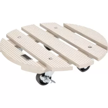 WAGNER design yourself Plant Roller GH0527 Plastic, Ø 29 cm White Round, 1 Pc. (20052701)