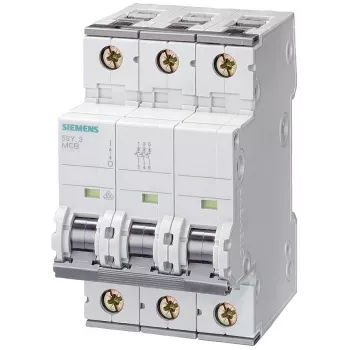 SIEMENS 5SY6325-7 Miniature Circuit Breaker C25A 3-Pole 6kA 400V AC