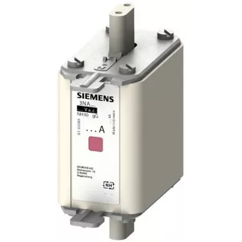 Siemens 3NA7832 NH00 125A 500VAC/250VDC gG Fuse Link (3-Pack)