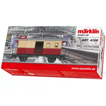 Märklin 4108 H0 2nd Class Passenger Coach Skirted Coach DB Era III-IV