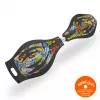 SCHILDKROT Waveboard Good Vibes Graffiti Large Plastic Deck with Anti-slip Texture 510801