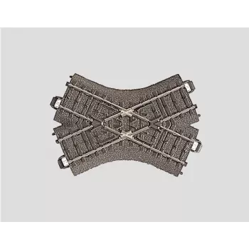 Märklin 24649 H0 C Track Curved Turnout Left R2 30° Manual