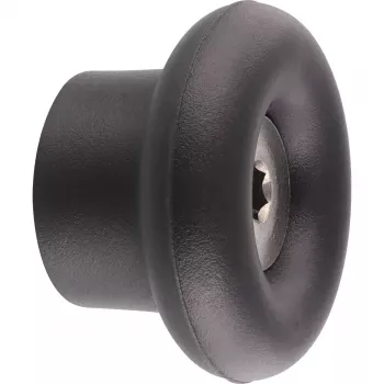Wagner design yourself DOT GH 0201 Wall Hook, Black, 1 Hook, Screw Mounting, Plastic 17020121