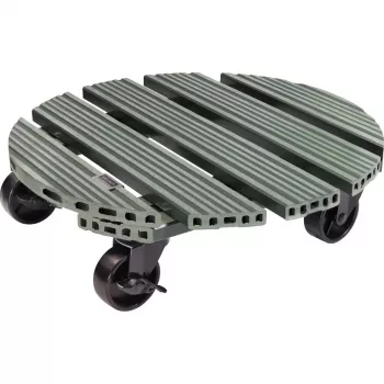 WAGNER design yourself Plant Roller GH0558 Plastic, Ø 38.5 cm Dark Green Round, 1 pc. 20055801