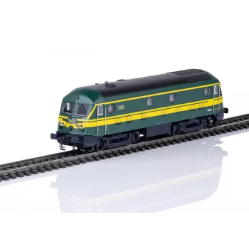 Märklin 37279 H0 SNCB Class 59 Diesel Locomotive with mfx+ Decoder and LED Lighting