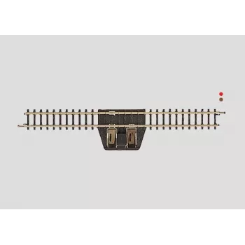Märklin Z Gauge Straight Connection Track 8590 (110 mm, Black/Yellow)