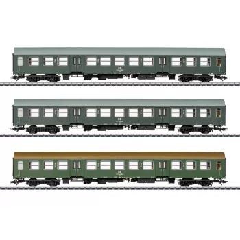 Märklin 42580 H0 3-Piece Set DR Passenger Coaches