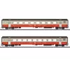 Märklin 42191 H0 2-Piece Set Passenger Coaches Swiss Express of SBB