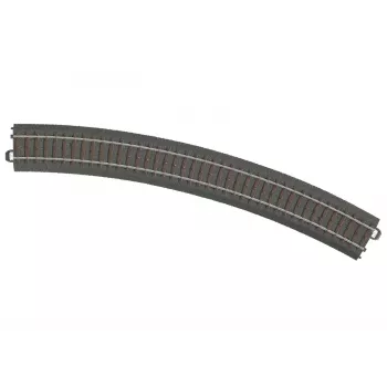 Märklin 24430 HO C Track Straight Track 437.5 mm, Nickel Silver Rails, Brown Ballast Bed