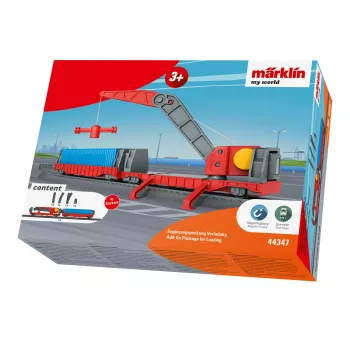 Märklin World 44347 H0 Loading Add-on Set with Crane Car