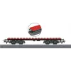 Märklin 44734 H0 Building Block Wagon, Black/Red