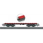 Märklin 44734 H0 Building Block Wagon, Black/Red