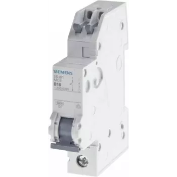 Siemens SENTRON 5SJ61167KS Miniature Circuit Breaker 1-Pole B16 6kA 230/400V AC