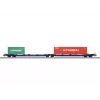 Märklin 47474 Sdggmrss Double Pocket Wagon H0 Scale 1:87 Cobalt Blue 393 mm