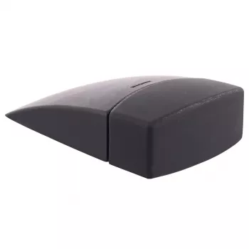 Wagner design yourself EH 5150 Floor-Mounted Door Stopper, Zinc Die-Cast and Plastic, Matt Nickel, 45 mm Height 15515011