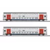 Märklin 043566 H0 Double-Deck Coach Set SNCB M6 2nd Class