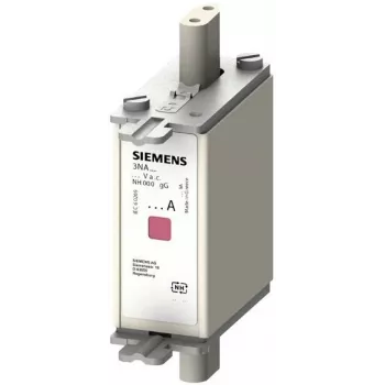 Siemens 3NA7814 NH Fuse Link, Size 000, 35 A, 500 V AC/250 V DC, gG, Pack of 3