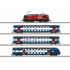 Märklin 81195 Z scale train set - Zurich S-Bahn SBB electric locomotive and double-deck coaches