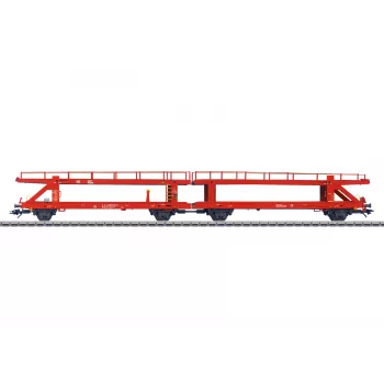 Märklin 47180 H0 double car transporter wagon Laaeks 553.1 DB AG