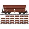 Märklin 000730 H0 24-Piece Set Sliding Roof Wagons Tals 968 DB Era IV AC