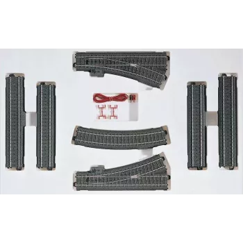 Märklin 24902 C Track H0 Buffer Stop with LED Lighting
