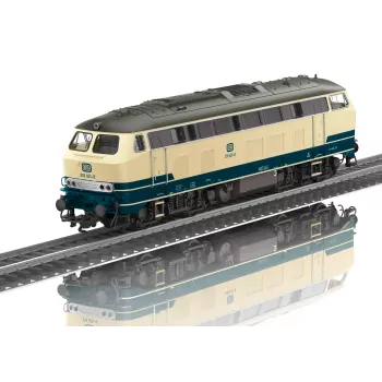Märklin 39215 H0 Diesel Locomotive Class 218 DB Ocean Blue mfx+ Sound & LED