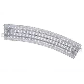 Märklin H0 C Track Straight Track 188.3 mm, 6 Pieces, Integrated Ballast Track 020196