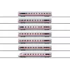 Märklin 042930 H0 ICE High-Speed Train Coach Set with 7 Coaches, DB AG, Scale 1:87